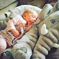 Contoured Animal Infant Pillows Image 7