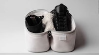 Italian Suede Sneaker Bags Image 7