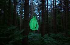 Glowing Athletic Windbreakers