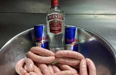 Energy Drink-Infused Sausages