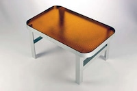 Lightweight Wired Glass Tables Image 2