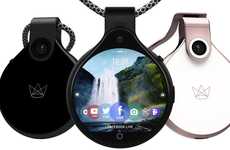 Discreet Live-Streaming Necklaces
