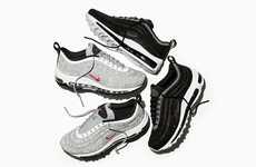 Crystal-Encrusted Sneakers