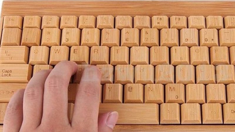 Calming Bamboo Keyboards