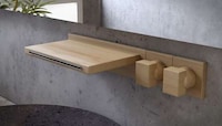 Contemporary Wooden Bathroom Faucets Image 2