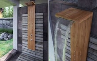 Contemporary Wooden Bathroom Faucets Image 7