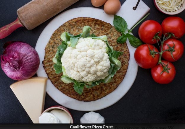 Precooked Cauliflower Crusts