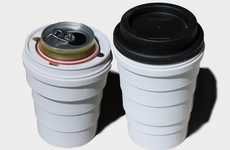 Collapsible Can-Concealing Cups