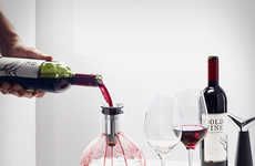 Drip-Free Wine Aerators