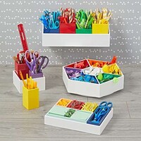 Multicolored Drawer Organizers Image 4