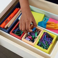 Multicolored Drawer Organizers Image 5