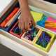 Multicolored Drawer Organizers Image 5