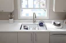 Built-In Accessory Sinks