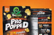 High-Protein Pumpkin Popcorn