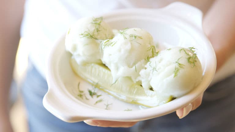 Savory Pickle-Flavored Sorbets