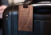 Personalized Wooden Bag Tags Image 6