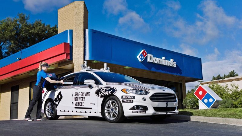 Autonomous Pizza Delivery Vehicles