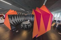 Origami-Like Meeting Pavilions Image 2