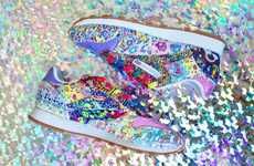 Psychedelic 90s-Inspired Sneakers