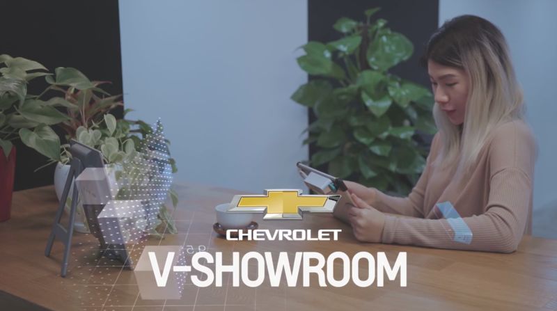 Mixed-Reality Car Showrooms