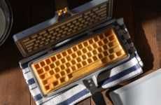 Keyboard-Shaped Waffle Makers