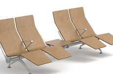 Reclining Airport Seating