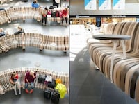 Wave-Like Public Seating Image 3