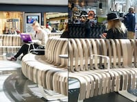Wave-Like Public Seating Image 4