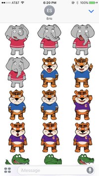 College Football Stickers Image 4