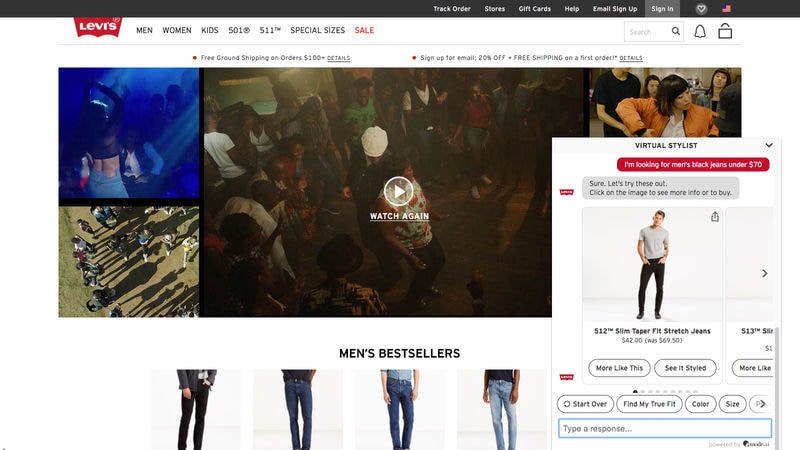 Virtual Chatbot Stylists