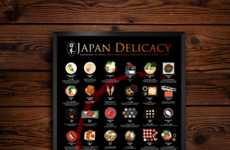Japanese Delicacy Posters