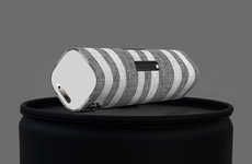 Patterned Fabric Speakers