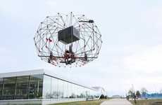 Origami-Inspired Delivery Drones