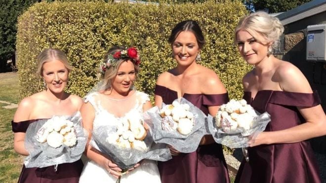 Donut Bridal Bouquets