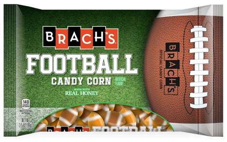 Football-Shaped Candies