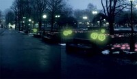 Illuminated Urban Scenery Image 3