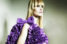 Chic Ruffled Handbags