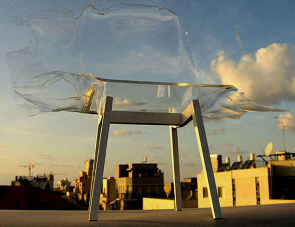 Intentionally Smashed Seating