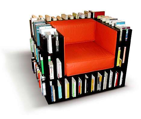 38  Novel Ideas For Unique Bookshelves and Home Libraries