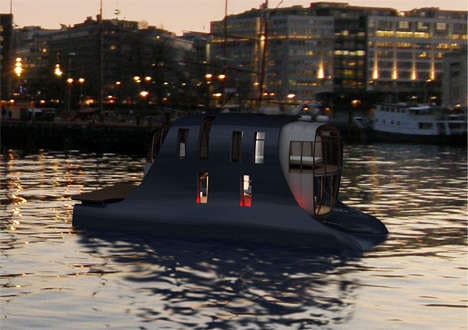 Futuristic Houseboats