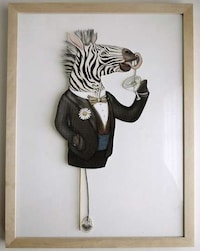 Zebra Papercut Puppets Image 3