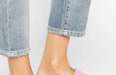 Millenial Pink Loafer Mules