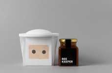 Beekeeper-Inspired Honey Packaging