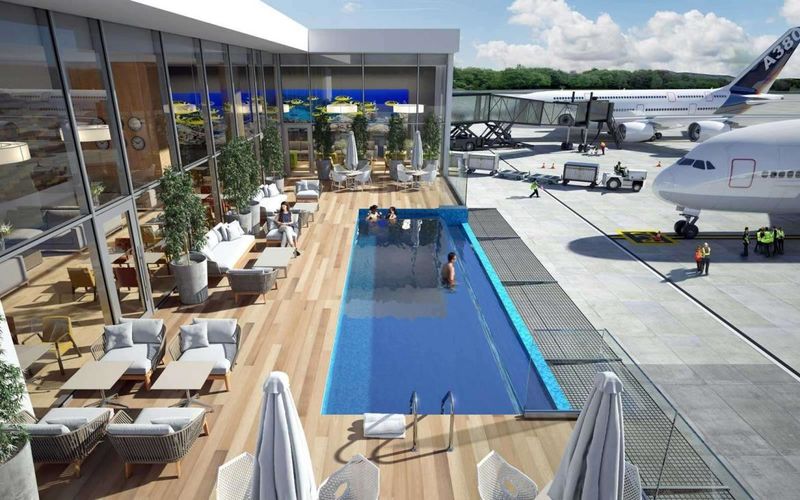 Landing Strip Infinity Pools