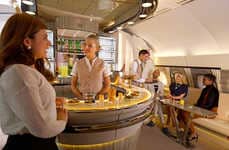 Luxury In-Flight Lounges