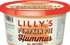 Pumpkin-Flavored Hummus Dips