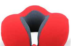 Ergonomically Stabilized Travel Pillows