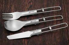 Lightweight Folding Eco Cutlery