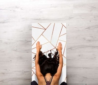 Art-Embellished Yoga Mats Image 3