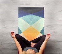 Art-Embellished Yoga Mats Image 4